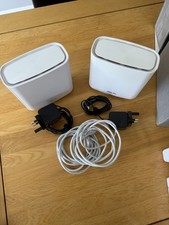 ASUS ZenWiFi XT8 AX6600 Tri-Band Mesh Wi-Fi 6 System Router - Pack of 2 (White)
