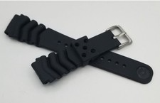SEIKO Rubber Strap for SKX007 Divers Watch 22mm Z22 Black