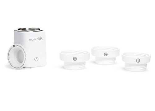 Munchkin 37° Digital Bottle Milk Warmer Perfect Temperature Every Time White NEW - Picture 2 of 6