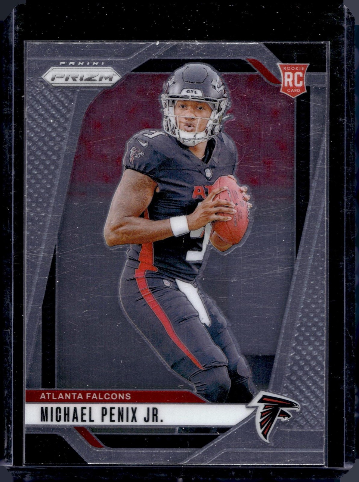 2024 Panini Prizm #378 Michael Penix Jr. Silver RC Atlanta Falcons