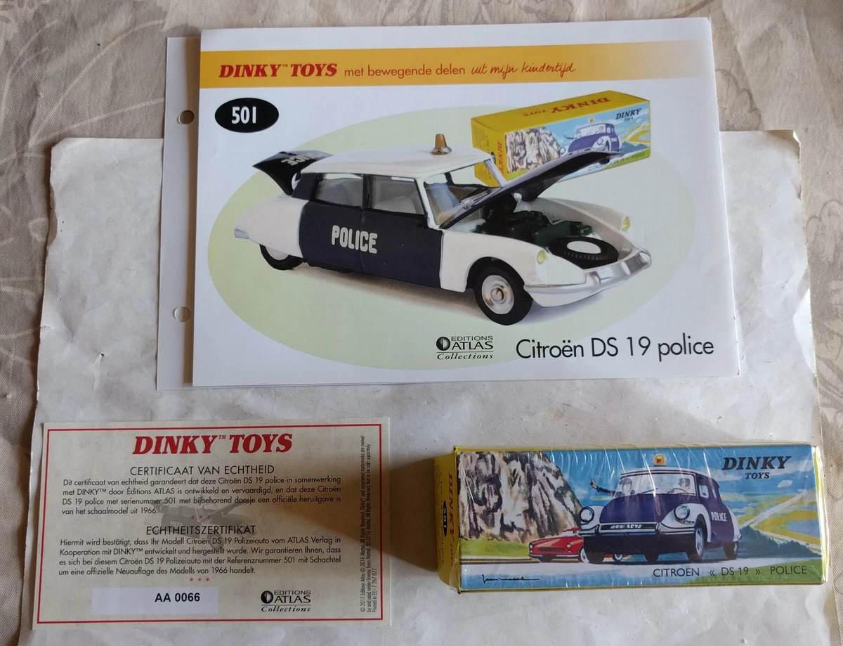 dinky toys france Ds Police A Restaurer Ref530