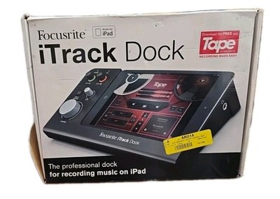 Focusrite iTrack Dock Portable Music Recording Studio Audio Interface For iPad! 