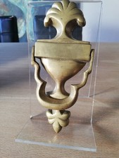 Vintage Türklopfer massiv aus Messing gegoss...