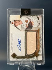Adley Rutschmman Topps Transcendent Auto On-Card Relic #12/25 Game-used Bat