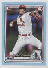 2020 Bowman Prospects Sky Blue 482/499 Alvaro Seijas #BP-60 0l2