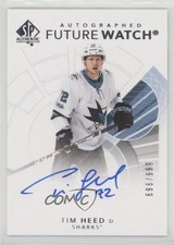 2017-18 SP Authentic Auto Future Watch 696/999 Tim Heed #178 Auto 2a8