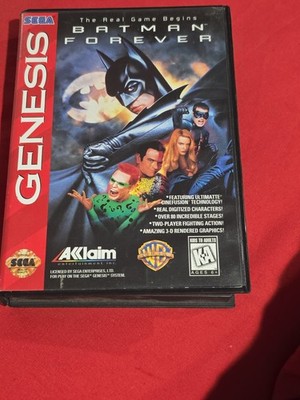 Batman Forever (Sega Genesis, 1995) -CIB- No Poster 