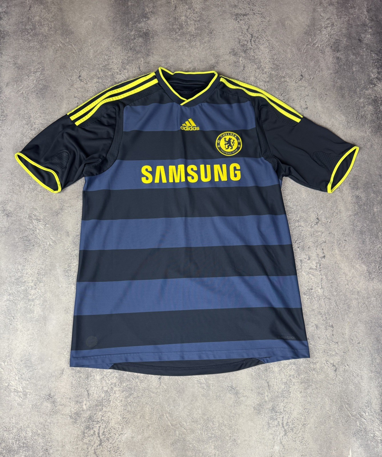 Vintage Adidas Chelsea Soccer Jersey 2009-10 Away Footbal Shirt Size XL