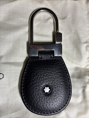 Original Montblanc Meisterstück Leather Key Ring | Brand New With Original Box
