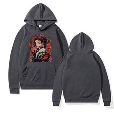 Demon Slayer Kimetsu No Yaiba Tanjiro Kamado Anime Graphic Hoodie Manga Unisex