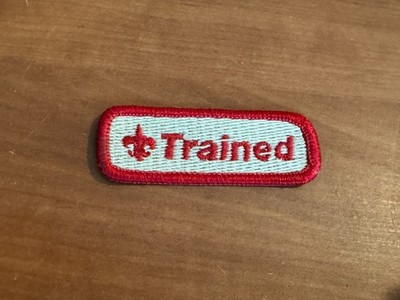 BSA, Boy Scout Trained Uniform Patch