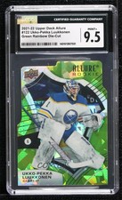 2021 Allure Rookies Green Rainbow Die-Cut 16/99 Ukko-Pekka Luukkonen CGC 9.5 0i6