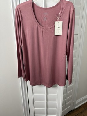 NWT Kyte Baby Women s Long Sleeve Top Size Large Dusty Rose