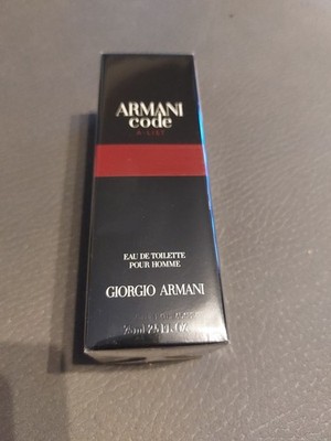 Giorgio Armani Armani Code A-List Eau de Toilette pour Homme 75 ml RARITÄT , NEU