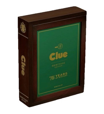 Clue Heritage Edition 75th Anniversary Premium Wood Box Brand New Sealed & Rare