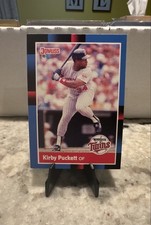 1988 Donruss - Kirby Puckett #368 Soid Blue Upper Right Corner