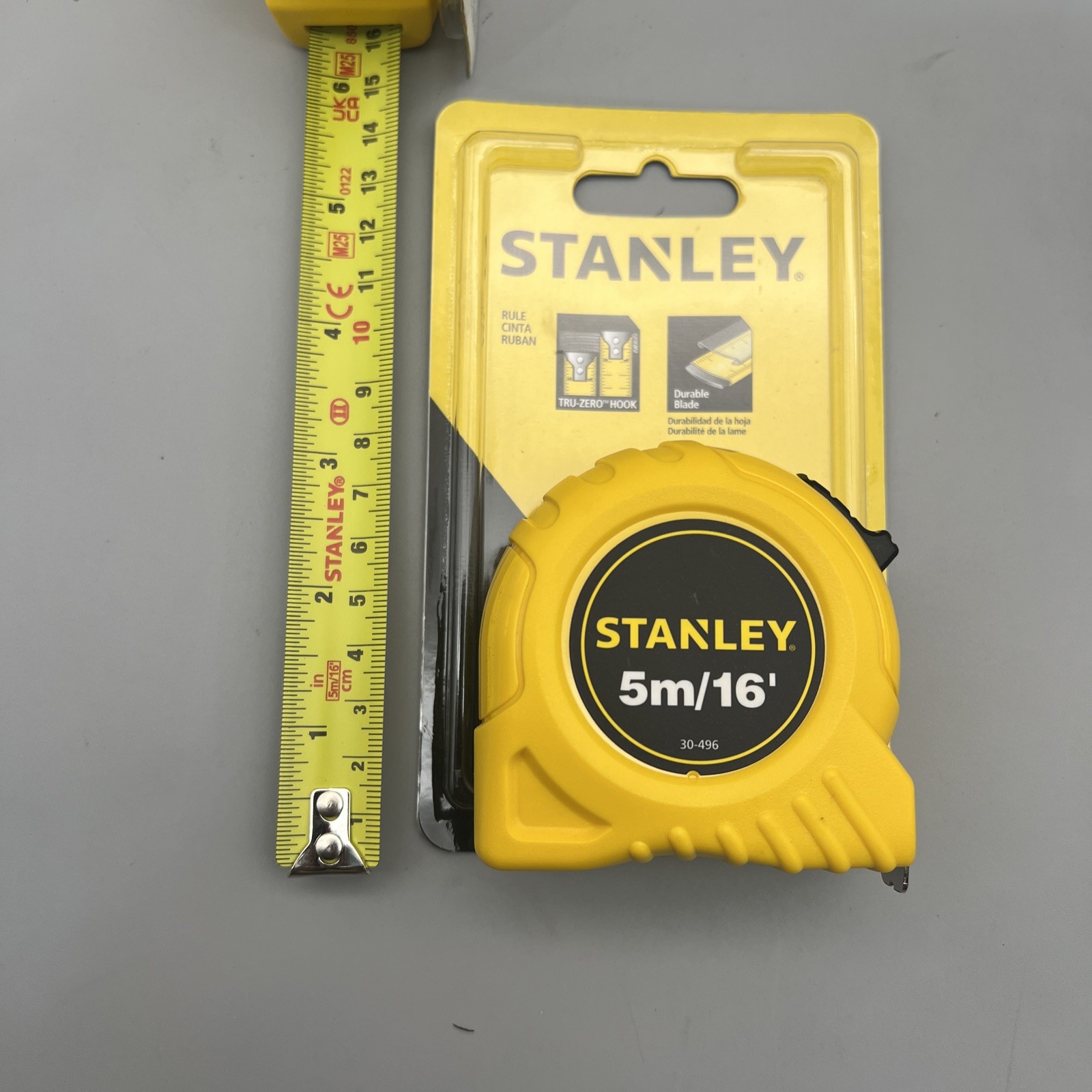 Stanley 16 ft. L X 0.75 in. W Compact Tape Measure - Lot of 2