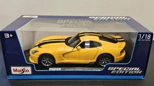Maisto 1:18 2013 SRT Dodge Viper GTS Coupe