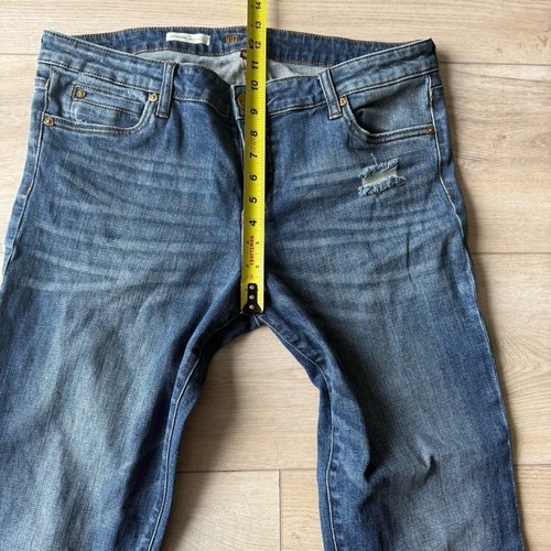 KUT from the Kloth Catherine Boyfriend Mid Rise gamba conica elasticizzata donna 12 usato in ottime condizioni - Foto 8 di 13
