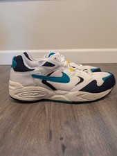 Nike Air Windrunner 1996 White Teal Black Yellow 104069-131 Men's Sneaker 11.5