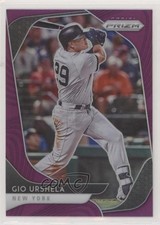 2020 Panini Prizm Purple Prizm Gio Urshela #85 0w8
