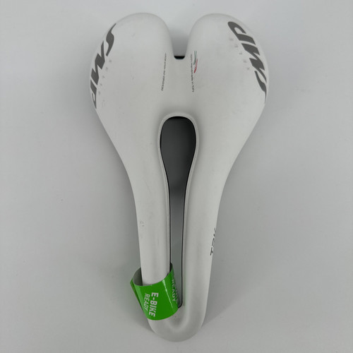 Selle SMP TRK Fahrradsattel Split Cutout Fahrradsitz weiß Handmade Italy 160mm - Bild 6 von 9