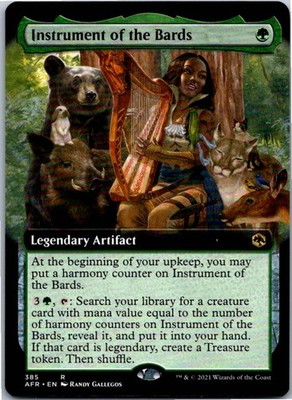 Instrument of the Bards (Extended Art) R 385 Normal Adventures in the Forgotten