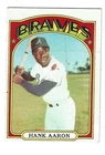 1972 TOPPS #299 HANK AARON BRAVES GOOD OC L@@K