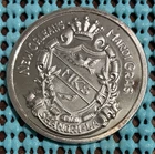1986 Krewe of SHANGRI-LA / Happiness Is... .999 FINE SILVER Mardi Gras Doubloon