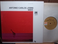 ANTONIO CARLOS JOBIM: WAVE ~ 1967 Latin Jazz A&M Gatefold LP SP3002