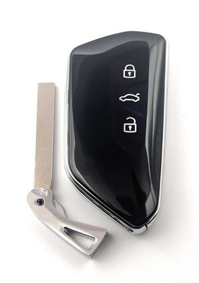 For VW Volkswagen Golf R MK8 Skoda Smart Keyless Entry Remote Key Fob Case Shell