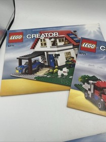Lego Creator 5771- Hillside House 3 In 1 Instruction Manuels (3)