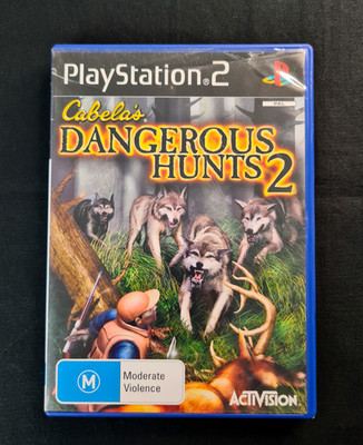 Cabelo's danerous hunts 2 PAL (PS2) ~ Complete / Very Good Condition!