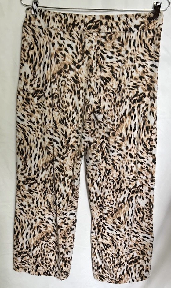 Pantalones de salón Soma para mujer con estampado de animales pantalones de pijama bolsillos talla grande Foto 4 de 4
