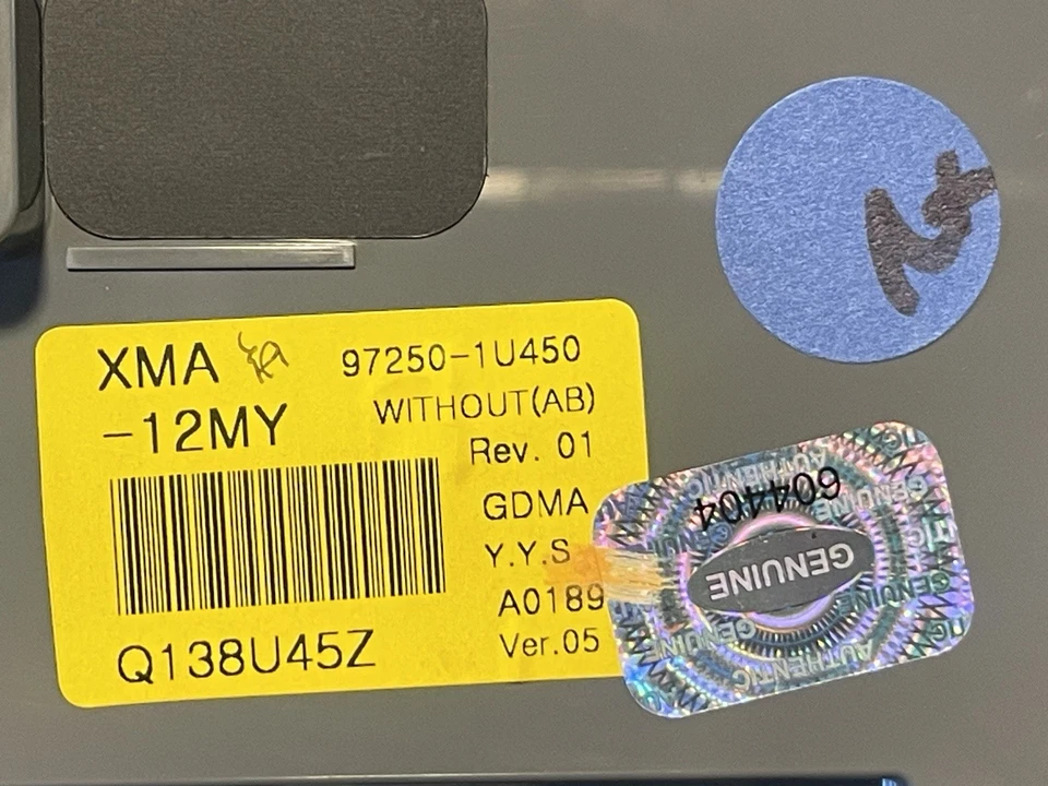 MÓDULO DE CONTROL DE CLIMA KIA SORENTO 2011-2013 TEMPERATURA COMPATIBLE 2011 2012 2013 Foto 4 de 4