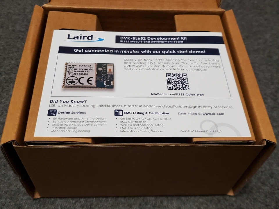 Laird Bluetooth 2.4GHz Transceiver Development DVK-BL652-SA-01 & DVK-BL652-SC-01 - Image 2 of 4
