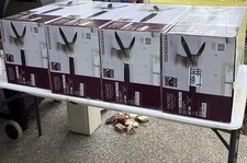 Four Home Decorators Ashby Park 44" Ceiling Fan LED Adjustable Light 75 EACH