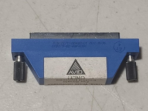 AVID 68-Pin Single End Ultra Wide Terminator P/N: 0070-00440-01