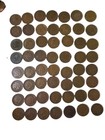 LOT OF 56 -  1C Indian Cent Pennies — photo 1