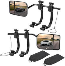 Universal Clip On Towing Mirrors Extenders For Towing360 Degree Adjustable Rota