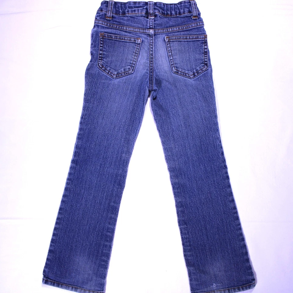 Джинсы Faded Glory детские размер 6 синие эластичные джинсы подходят 19,75x20,25 - Изображение 2 из 4