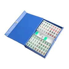 Travel Mahjong Set Portable Tile Game Lightweight Design for home, Indoor