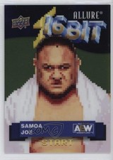 2024 Upper Deck Allure AEW 16 Bit Samoa Joe #B-15 0ss1