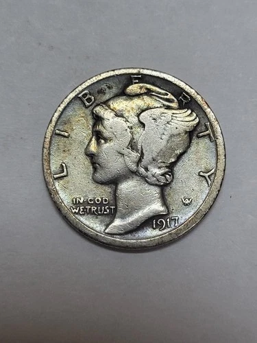 1917  Mercury Dime