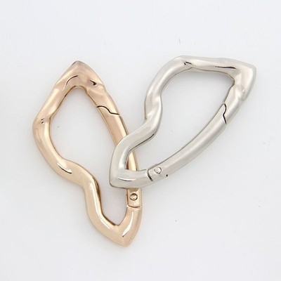 Alloy Carabiner Blackout Mountaineering Keychain Oval Belt Buckle Accessories-y