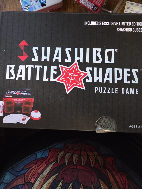 Shashibo Battle Shapes Board Game Fun in Motion Toys, New, Complete