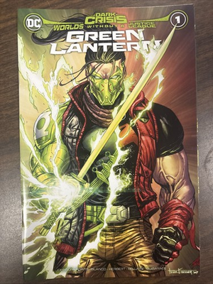 #ad Dark Crisis Green Lantern #1 1st App Red Hood As A Green Lantern NM $25.00