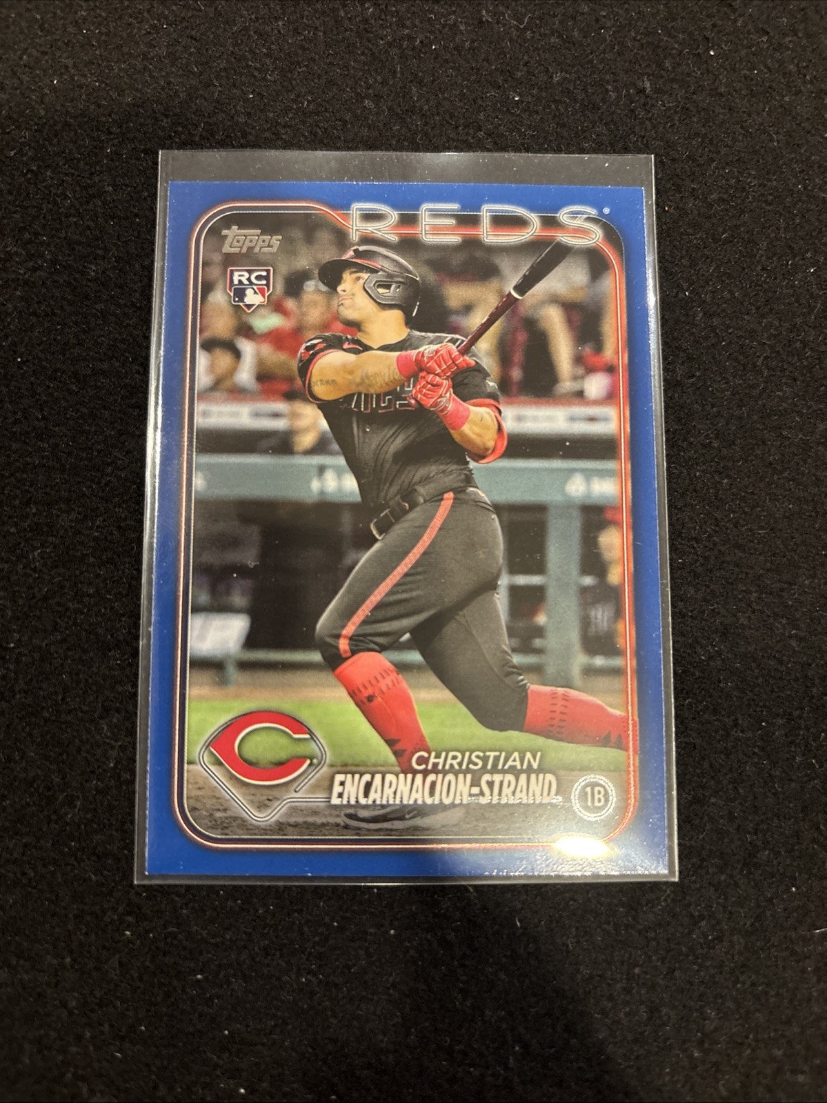 2024 Topps Series 1 - Christian Encarnacion-Strand #219 Royal Blue (RC)