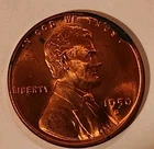 1950 D Lincoln Wheat Cent Uncirculated Penny US Coin