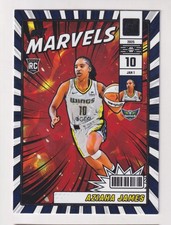 2025 Panini Donruss WNBA NET MARVELS #18 AZIAHA JAMES RC Rookie Dallas Wings